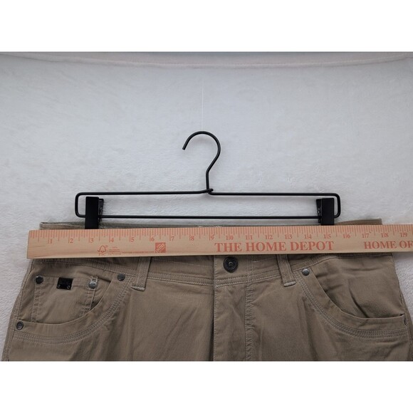 Kuhl Renegade Cargo Hiking Pants 36x32 Lightweight Beige Stretchy Breathable - Picture 6 of 16